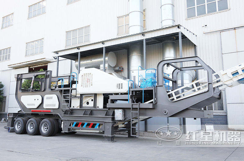 移動系列：車載移動顎破機(jī)，石子粗碎處理