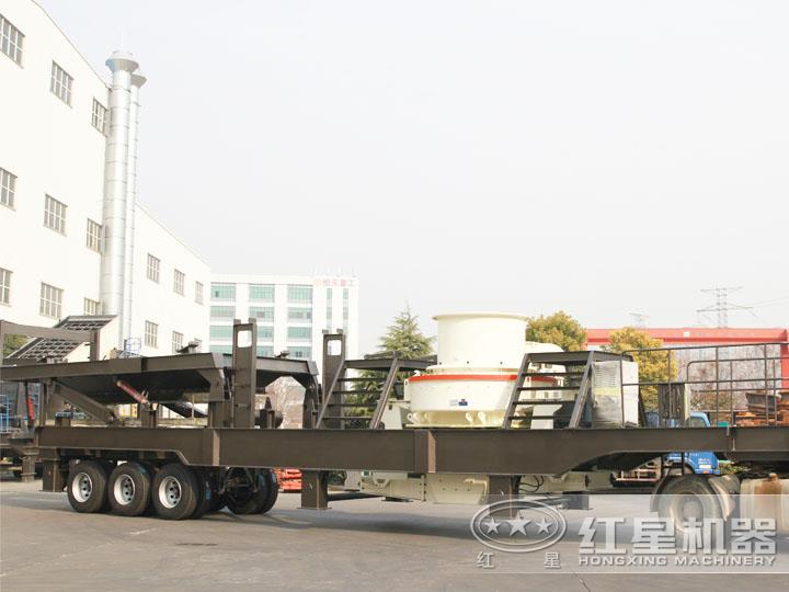移動柴油打砂機(jī)，可一鍵智能操作，液壓控制